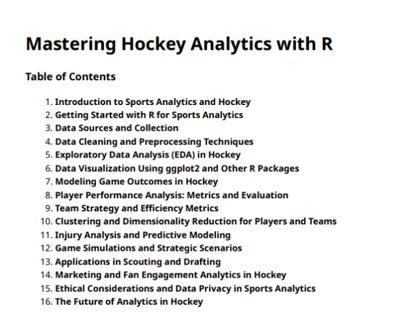 Hockey Analytics with R – Mastering Performance Analysis in Sports - Image 2